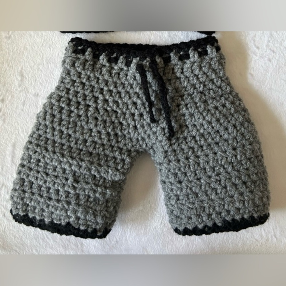 Teddy Bear Pants- Handcrafted crochet